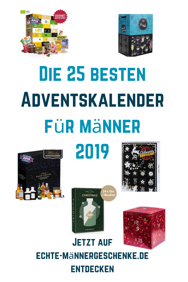 TOP 25 Adventskalender für Männer 2020 Echte Männergeschenke
